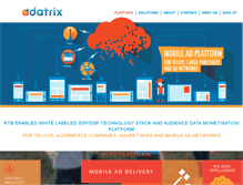 Tablet Screenshot of adatrix.com